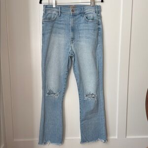 MOTHER The Hustler Ankle Chew in Petal Plucker